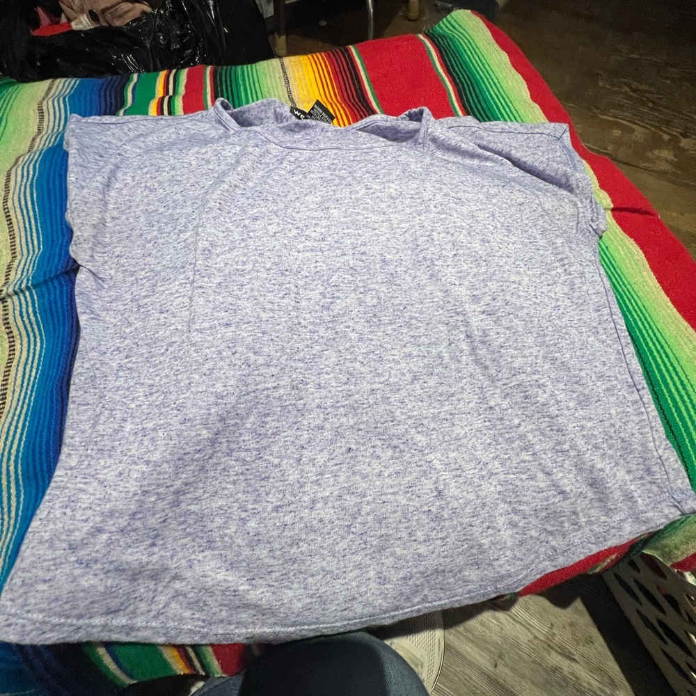 Wet seal a little longer than a crop top super cute lavender in color